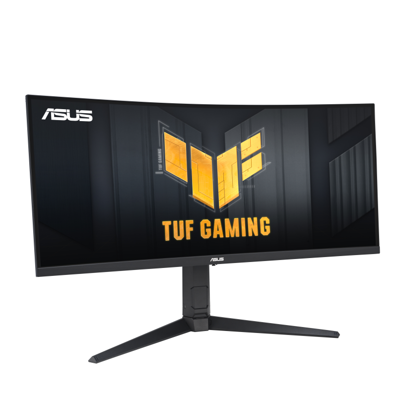 ASUS TUF Gaming VG34VQEL1A LED Monitor Gaming Curvo, 86,4 cm (34"), 3440 x 1440 pixels UltraWide Quad HD, 100Hz, HDMI, DisplayPort, Ajuste de Altura, Altifalantes Integrados, Preto - 90LM06F0-B01E70 - 4711081867418
