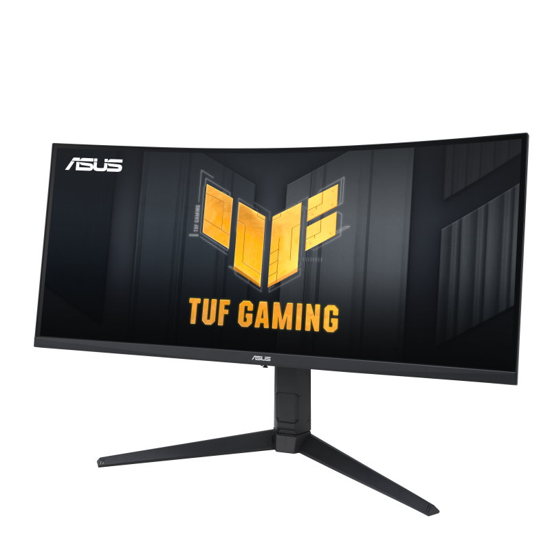 ASUS TUF Gaming VG34VQEL1A LED Monitor Gaming Curvo, 86,4 cm (34"), 3440 x 1440 pixels UltraWide Quad HD, 100Hz, HDMI, DisplayPort, Ajuste de Altura, Altifalantes Integrados, Preto - 90LM06F0-B01E70 - 4711081867418