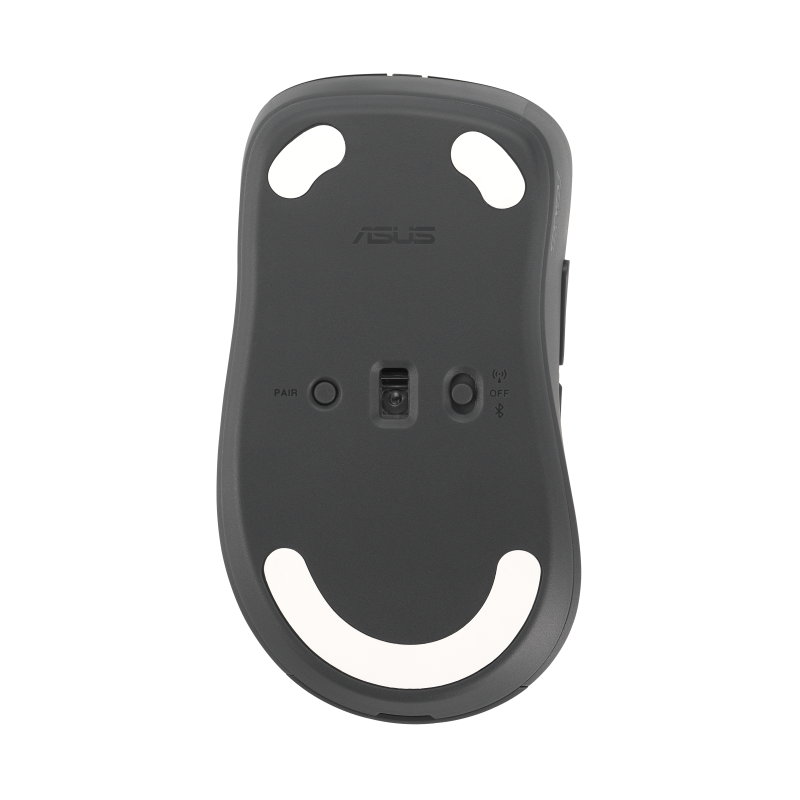 ASUS MD102 Rato Sem Fios RF/Bluetooth Vertical 1600 DPI Ótico 2 Botões Cinzento - 90XB0900-BMU0C0 - 4711636578400