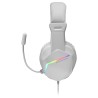 Mars Gaming MH122W Headset Gaming Auscultadores com Microfone Com Fios, USB, Jack 3.5mm, Branco - 8435693102021