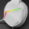 Mars Gaming MH122W Headset Gaming Auscultadores com Microfone Com Fios, USB, Jack 3.5mm, Branco - 8435693102021