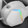 Mars Gaming MH122W Headset Gaming Auscultadores com Microfone Com Fios, USB, Jack 3.5mm, Branco - 8435693102021