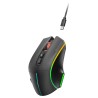 Mars Gaming MMWVECTOR Rato Gaming Sem Fios RF/Bluetooth 12000 DPI Ótico 7 Botões Preto - MMWVECTOR - 8435693114253