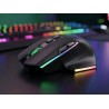 Mars Gaming MMWVECTOR Rato Gaming Sem Fios RF/Bluetooth 12000 DPI Ótico 7 Botões Preto - MMWVECTOR - 8435693114253