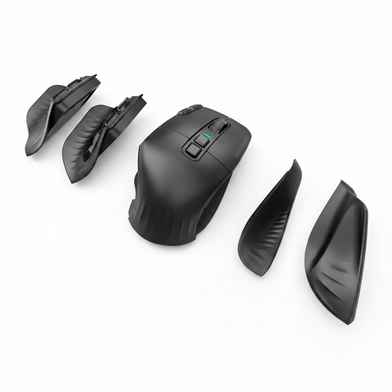 Mars Gaming MMWHEX16 Rato Gaming RGB Sem Fios Bluetooth 24000 DPI Ótico 16 Botões Preto - 8435693115427