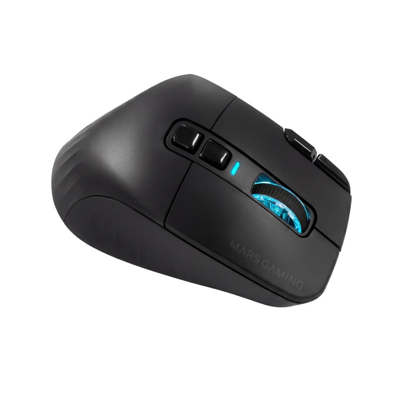 Mars Gaming MMWHEX16 Rato Gaming RGB Sem Fios Bluetooth 24000 DPI Ótico 16 Botões Preto - 8435693115427