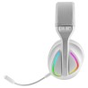 Mars Gaming MHWQUASARW Headset Gaming Auscultadores com Microfone Sem Fios, Bluetooth, Branco - 8435693114185
