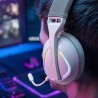 Mars Gaming MHWQUASARW Headset Gaming Auscultadores com Microfone Sem Fios, Bluetooth, Branco - 8435693114185