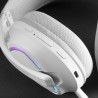 Mars Gaming MHWQUASARW Headset Gaming Auscultadores com Microfone Sem Fios, Bluetooth, Branco - 8435693114185