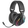 Mars Gaming MHWQUASAR Headset Gaming Auscultadores com Microfone Sem Fios, Bluetooth, Preto - 8435693114178