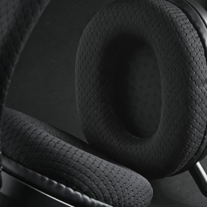 Mars Gaming MHWQUASAR Headset Gaming Auscultadores com Microfone Sem Fios, Bluetooth, Preto - 8435693114178