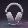 Mars Gaming MHFORGEW Headset Gaming Auscultadores com Microfone Com Fios, USB, Branco - 8435693115205