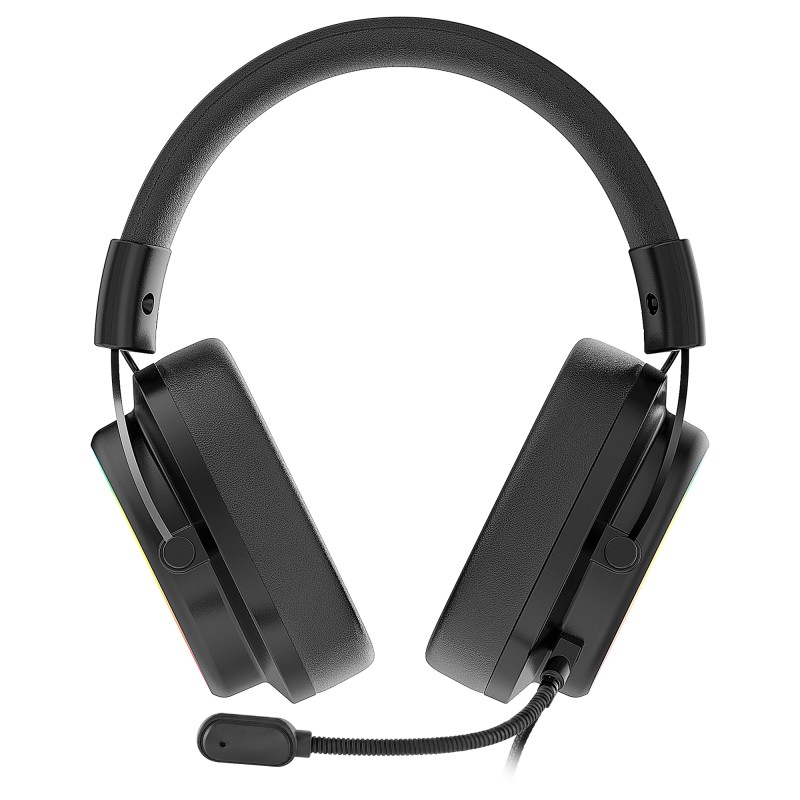 Mars Gaming MHFORGE Headset Gaming Auscultadores com Microfone Com Fios, USB, Jack 3.5mm, Preto - 8435693115199