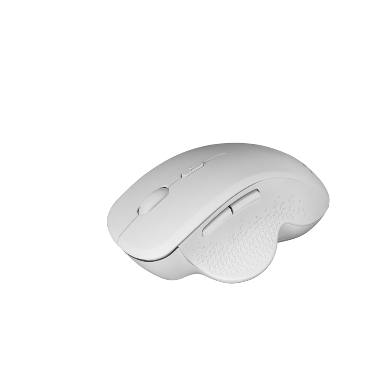 Mars Gaming MMWERGOW Rato Gaming Sem Fios RF Wireless 3200 DPI Mecânico 6 Botões Branco - MMWERGOW - 4710562758436