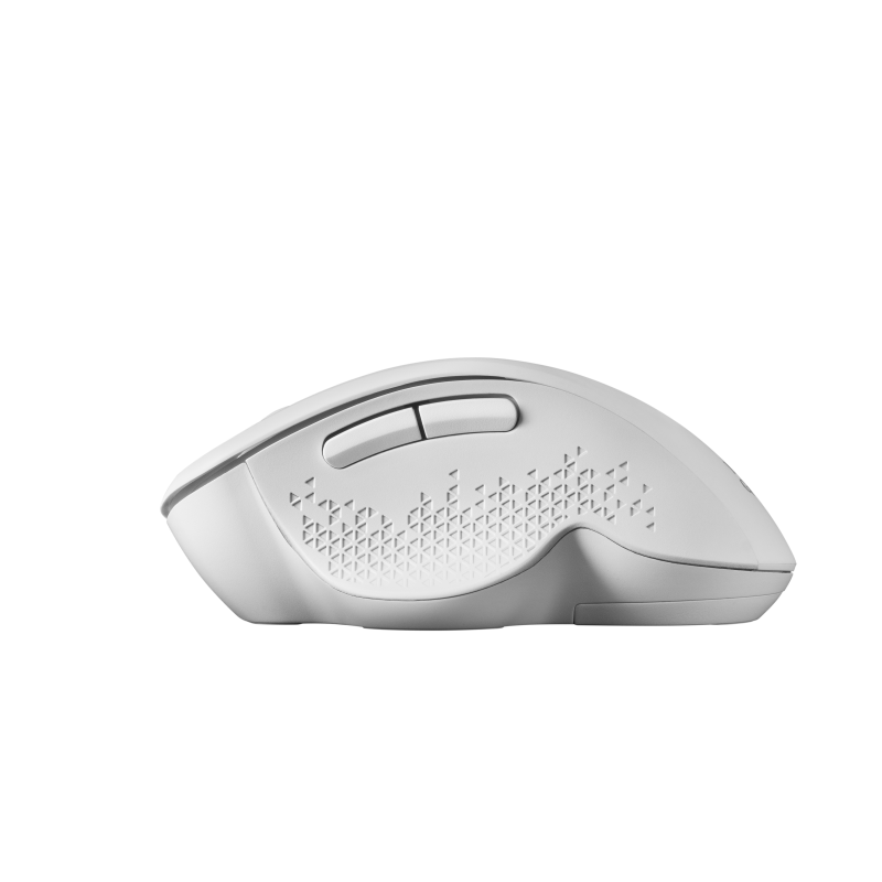 Mars Gaming MMWERGOW Rato Gaming Sem Fios RF Wireless 3200 DPI Mecânico 6 Botões Branco - MMWERGOW - 4710562758436
