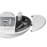 Mars Gaming MMWERGOW Rato Gaming Sem Fios RF Wireless 3200 DPI Mecânico 6 Botões Branco - MMWERGOW - 4710562758436