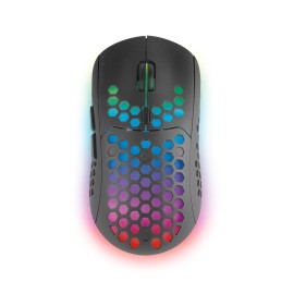 Mars Gaming MMW3 Rato Gaming RGB Sem Fios RF Wireless 3200 DPI Ótico 6 Botões Preto - 8435693100003