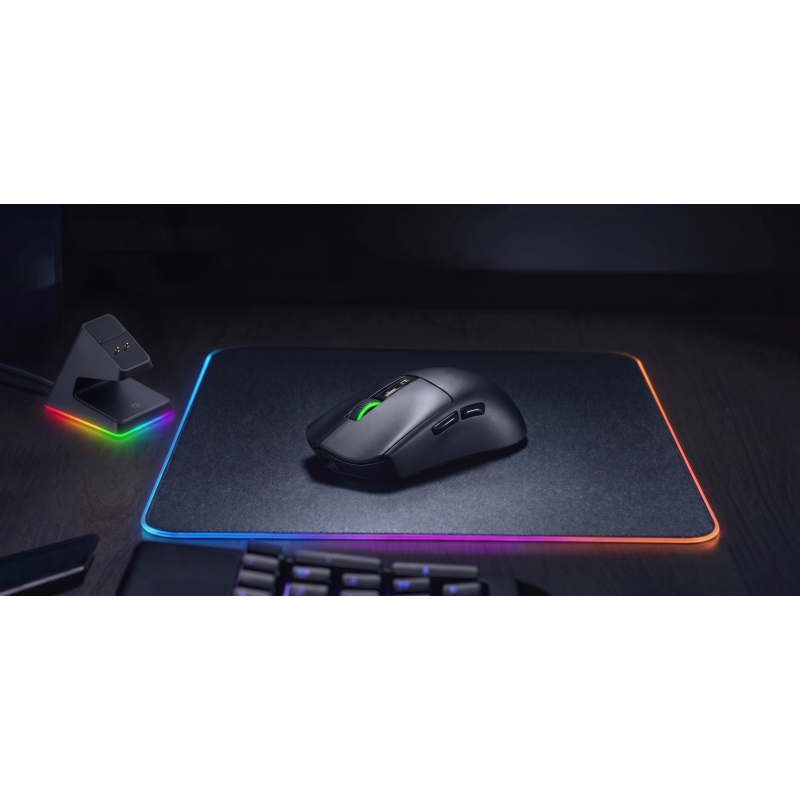 Mars Gaming MMWELITE Rato Gaming RGB Sem Fios Bluetooth 20000 DPI Ótico 6 Botões Preto - 8435693114277