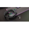 Mars Gaming MHW-PRO Headset Gaming Auscultadores com Microfone Com Fios, USB, Jack 3.5mm, Preto - MHWPRO - 8435693109075