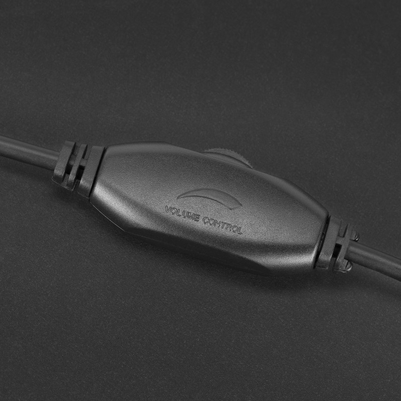 Mars Gaming MH122 Headset Gaming Auscultadores com Microfone Com Fios, USB, Jack 3.5mm, Preto - 8435693101475