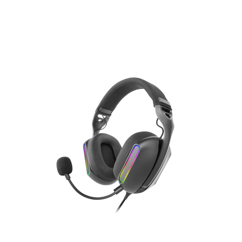 Mars Gaming MH-PRO Headset Gaming Auscultadores com Microfone Com Fios, USB, Jack 3.5mm, Preto - MHPRO - 8435693111382