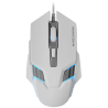 Mars Gaming MM024W Rato Gaming RGB Com Fios USB 4000 DPI Ótico 6 Botões Branco - 8435693106845