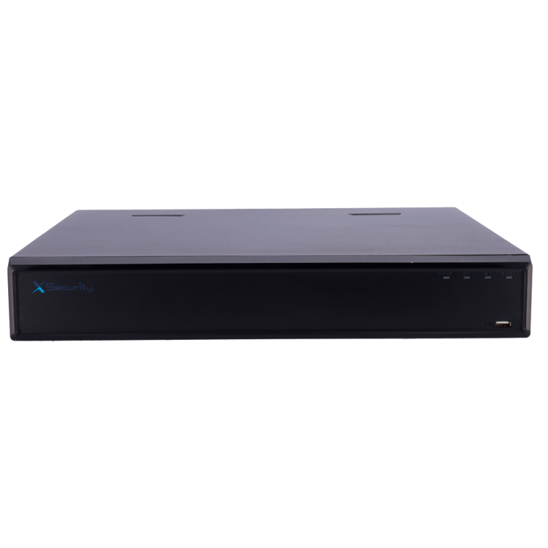 X-Security XS-NVR3416A-WIZ Gravador NVR, 16 CH, 16 IP, 16 MP, 256 Mbps, 4 HDD até 64 TB, HDMI 4K e VGA, IA, SMD, WizSense e QuickPick - 8435325487144