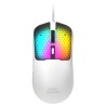 Mars Gaming MMVIPERW Rato Gaming RGB Com Fios USB 12800 DPI Ótico 6 Botões Branco - 8435693114307