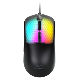 Mars Gaming MMVIPER Rato Gaming RGB Com Fios USB 12800 DPI Ótico 6 Botões Preto - 8435693114291