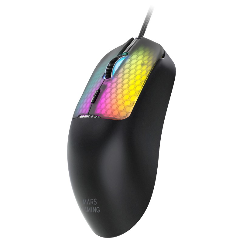 Mars Gaming MMVIPER Rato Gaming RGB Com Fios USB 12800 DPI Ótico 6 Botões Preto - 8435693114291