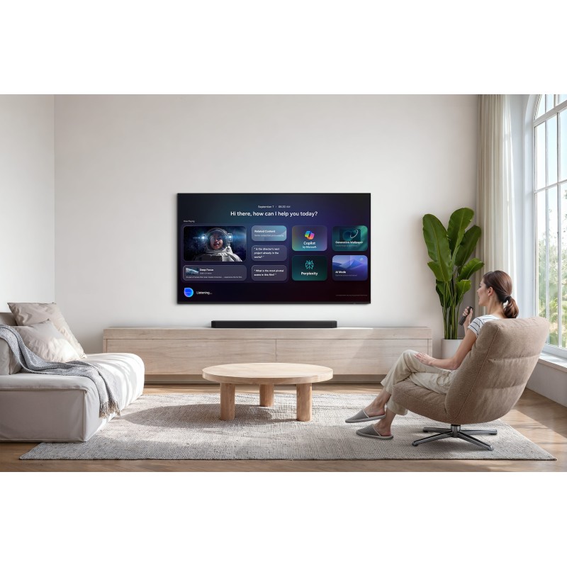 Samsung TU100M90HUXXC Mini LED LED TV Plano 254 cm (100") 4K Ultra HD, Smart TV, Wi-Fi, Ethernet, LAN, Bluetooth, Preto - 8806099138943
