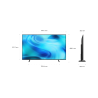 Samsung TU65U8005HUXXC LED TV Plano 165,1 cm (65") 4K Ultra HD, Smart TV, Wi-Fi, Ethernet, LAN, Bluetooth, Preto - 8806097954873