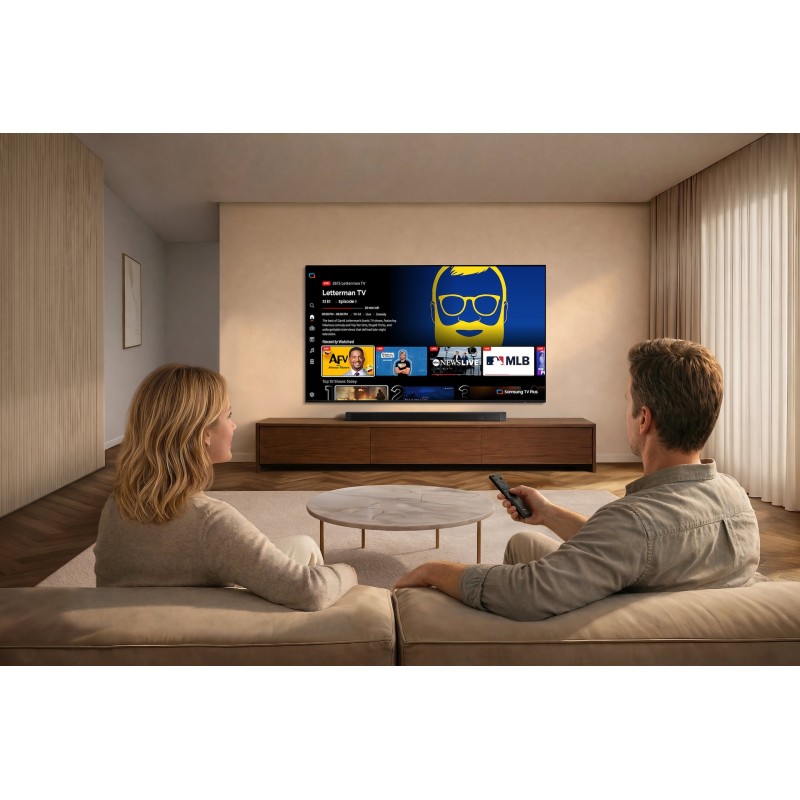 Samsung TU65U8005HUXXC LED TV Plano 165,1 cm (65") 4K Ultra HD, Smart TV, Wi-Fi, Ethernet, LAN, Bluetooth, Preto - 8806097954873