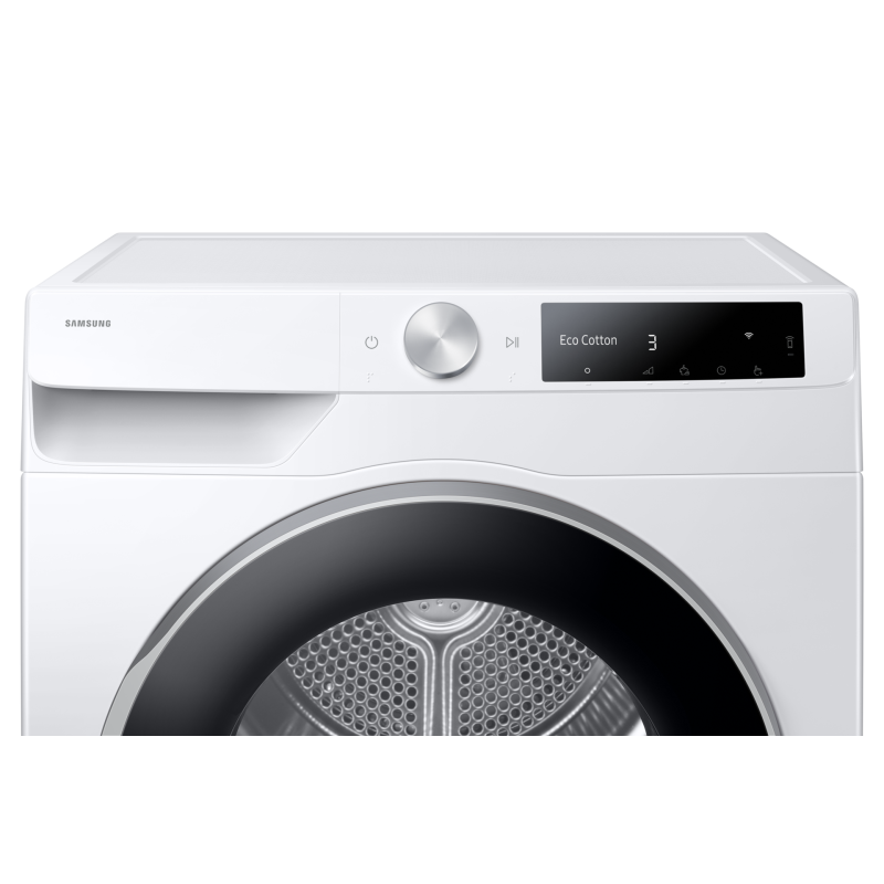 Samsung Series 6 DV90DG6845LEU3 Máquina de Secar Roupa Independente, 9 kg, Bomba de calor, Branco - 8806097342014