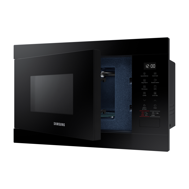 Samsung MG22M8254AK Micro-ondas de Encastre com Grill, 22 L, 1300 W, Preto - MG22M8254AK/E1 - 8806094305012