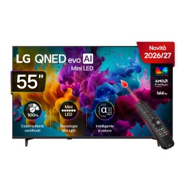 LG 55QNED8MB6C.AEU QNED MiniLED TV Plano 139,7 cm (55") 4K Ultra HD, Smart TV, Wi-Fi, Ethernet, LAN, Bluetooth, Preto - 8806096857861