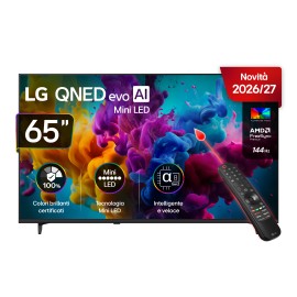 LG 65QNED8MB6C.AEU QNED MiniLED TV Plano 165,1 cm (65") 4K Ultra HD, Smart TV, Wi-Fi, Ethernet, LAN, Bluetooth, Preto - 8806096865101