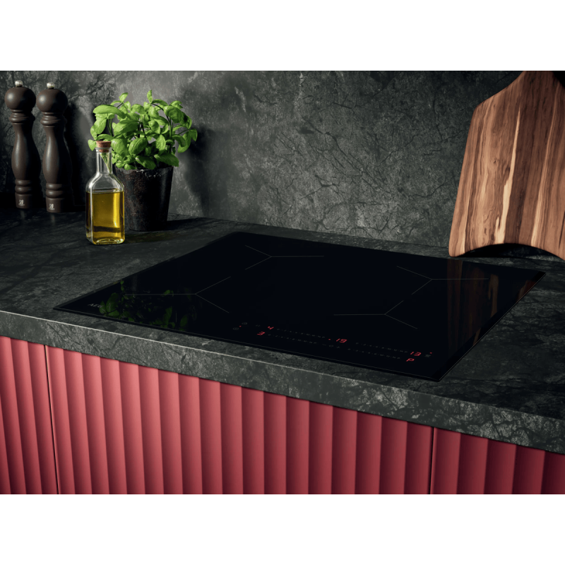 AEG Série 5000 Fast&PowerFul OIO64A00FB Placa de Indução, 4 Zonas, 60 cm, Preto - 7333394071374