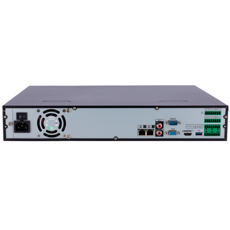X-Security XS-NVR3416A-WIZ Gravador NVR, 16 CH, 16 IP, 16 MP, 256 Mbps, 4 HDD até 64 TB, HDMI 4K e VGA, IA, SMD, WizSense e QuickPick - 8435325487144