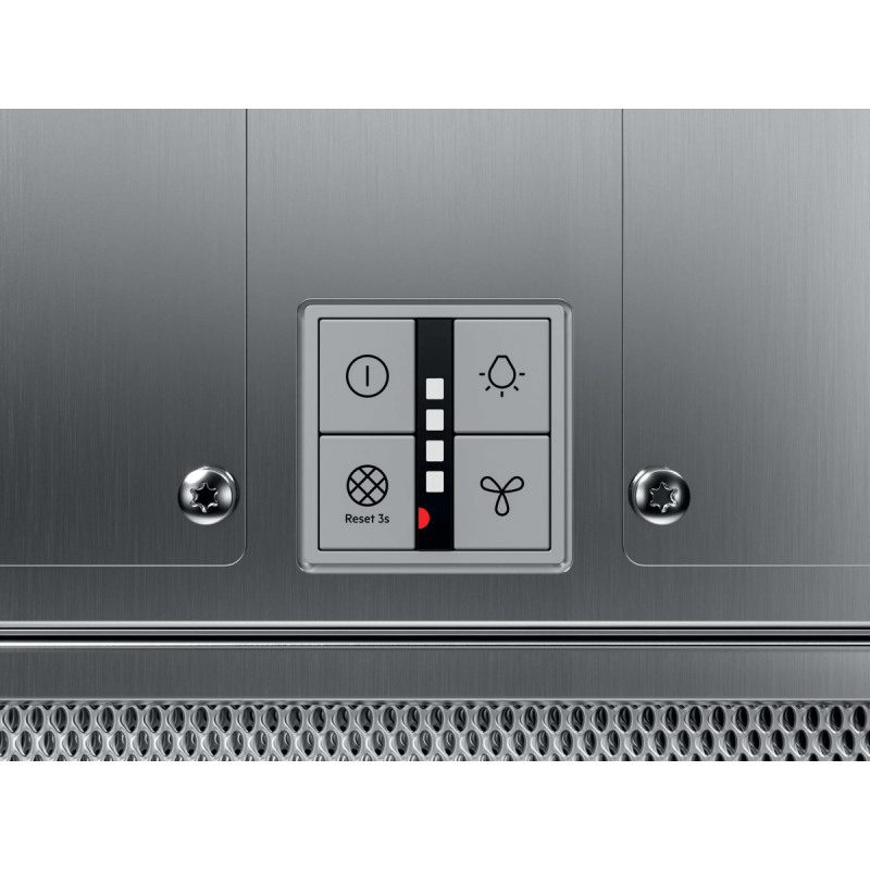 AEG Série 7000 SilenceTech NDC7792SM Exaustor de Teto, 600 m3/h, 89,9 cm, Aço inoxidável - 7333394063270