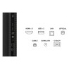 TCL T69C 50T69C LCD Smart TV Plano 127 cm (50") 4K Ultra HD, Smart TV, Wi-Fi, Ethernet, LAN, Bluetooth, Preto - 5901292528560