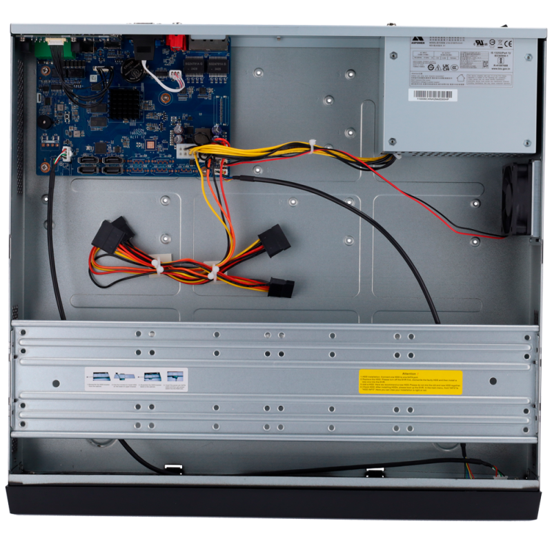 X-Security XS-NVR3416A-WIZ Gravador NVR, 16 CH, 16 IP, 16 MP, 256 Mbps, 4 HDD até 64 TB, HDMI 4K e VGA, IA, SMD, WizSense e QuickPick - 8435325487144