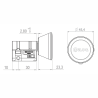 iLOQ ILOQ-S50-CYLINDER-3010-L