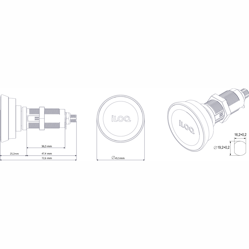 iLOQ ILOQ-S50-CAMLOCK