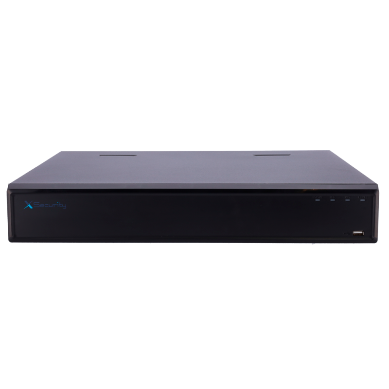 X-Security XS-NVR3432A-16P-WIZ Gravador NVR, 32 CH, 32 IP, 16 MP, 256 Mbps, 4 HDD até 64 TB, HDMI 4K e VGA, IA, SMD, WizSense e QuickPick - 8435325487175