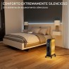 Rowenta BU2420 Aquecedor Elétrico Radiador a Óleo, 8 Elementos, 2000 W, Termóstato Regulável, Proteção Térmica, Luz de Indicação, IP20, Portátil, Preto - 3121040098493
