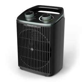 Rowenta SO2360F0 Termoventilador Elétrico, 2400 W, 2 Níveis de Potência, até 40 m2, Termóstato Regulável, Portátil, Preto - 3121040094617