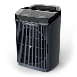 Rowenta SO6551F0 Termoventilador Elétrico, 2400 W, 2 Níveis de Potência, até 40 m2, Termóstato Regulável, Temporizador, Proteção Térmica, Função Antigelo, IP21, Portátil, Preto - 3121040094563