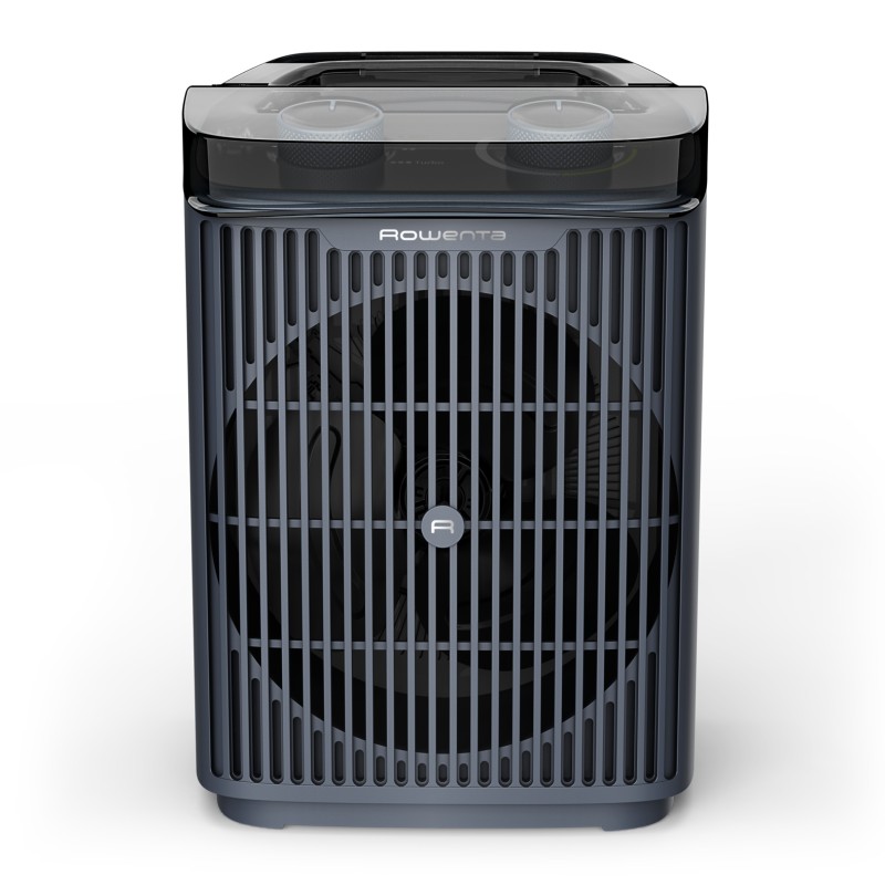 Rowenta SO6551F0 Termoventilador Elétrico, 2400 W, 2 Níveis de Potência, até 40 m2, Termóstato Regulável, Temporizador, Proteção Térmica, Função Antigelo, IP21, Portátil, Preto - 3121040094563