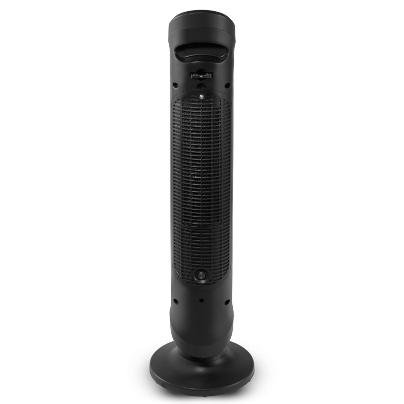Rowenta Intense Comfort Hot SO9420F0 Termoventilador Elétrico Cerâmico, 2400 W, 3 Níveis de Potência, até 40 m2, Termóstato Regulável, Temporizador, Display LED, Proteção Térmica, Função Antigelo, IP20, com Comando, Portátil, Preto - 3121040069691
